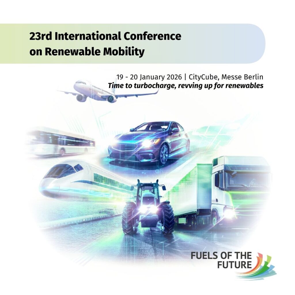 23rd International Conference on Renewable Mobility ‘Fuels of the Future 2026’